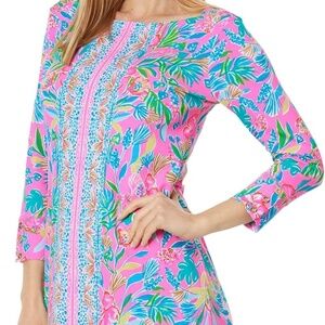 Lilly Pulitzer Sophie Dress Size Medium Havana Pink Casa Jaguar NWT